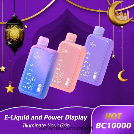 Elf Bar Juice 10Mg - ELFBAR Disposable Vape New BC10000 10000Puffs 8X24RJ337 Blackberry Cranberry