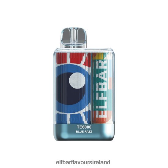 ELFBAR Af5000 Ireland - ELFBAR Best Flavor Disposable Vape TE6000 Blue Razz Ice 8X24RJ326 Blue Razz Ice