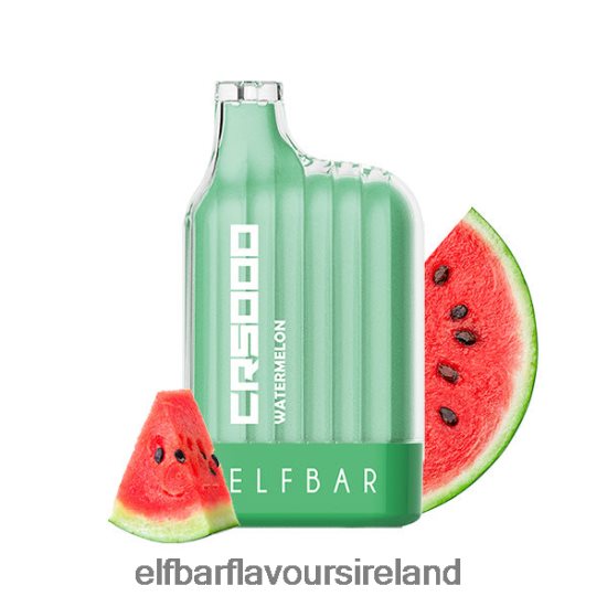 ELFBAR Ireland - ELFBAR CR5000 Disposable Vape 5000 Puffs 8X24RJ329 Watermelon