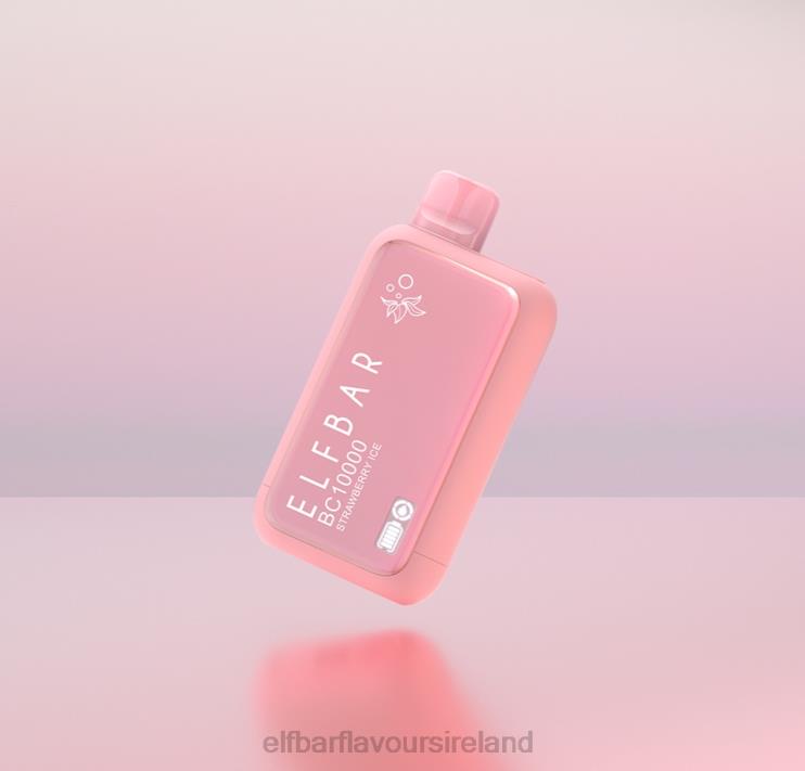 Elf Bar Ireland Price - ELFBAR BC10000 Disposable Vape Dinmol Edition Strawberry Ice 866H016