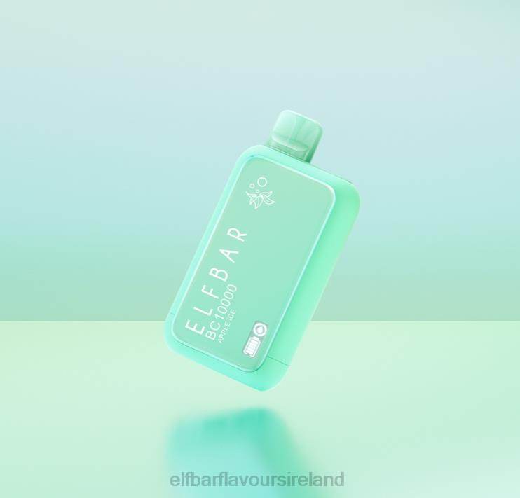 Elfbar Ireland - ELFBAR BC10000 Disposable Vape Dinmol Edition Apple Ice 866H023