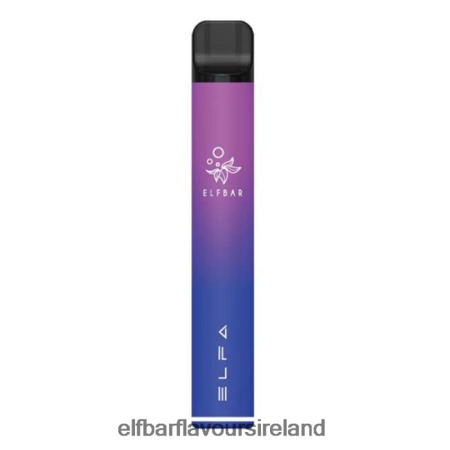 Elf Bar Flavours Ireland - ELFBAR Elfa Pod Kit - Pod Starter Kit - 500mAh 8X24RJ103 Aurora Purple