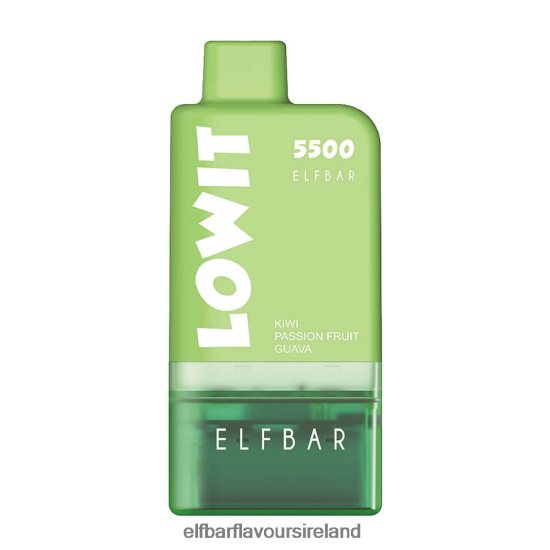 Elf Bar 600 Price Ireland - ELFBAR Prefilled Pod Kit LOWIT 5500 2%Nic 8X24RJ426 Kiwi Passion Fruit Guava